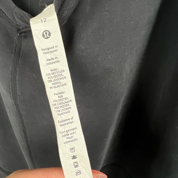 Lululemon | Ease Of It All V-Neck Jumpsuit in Black - Picture 12 of 13